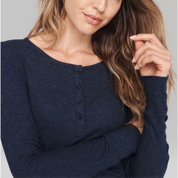 Tommy john top downtime Henley heather - Picture 3 of 4